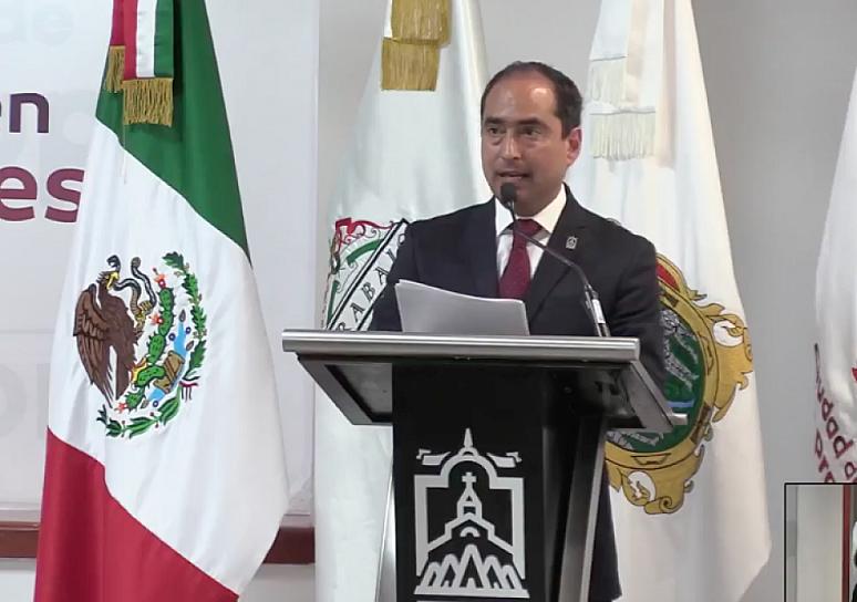 RINDE PEPE SALDÍVAR SU TERCER INFORME DE GOBIERNO