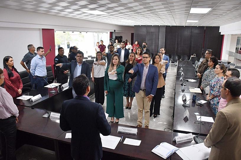 RINDE PROTESTA COMITÉ ORGANIZADOR DE LA FERIA ESTATAL DE LA VIRGEN DE GUADALUPE 2023 