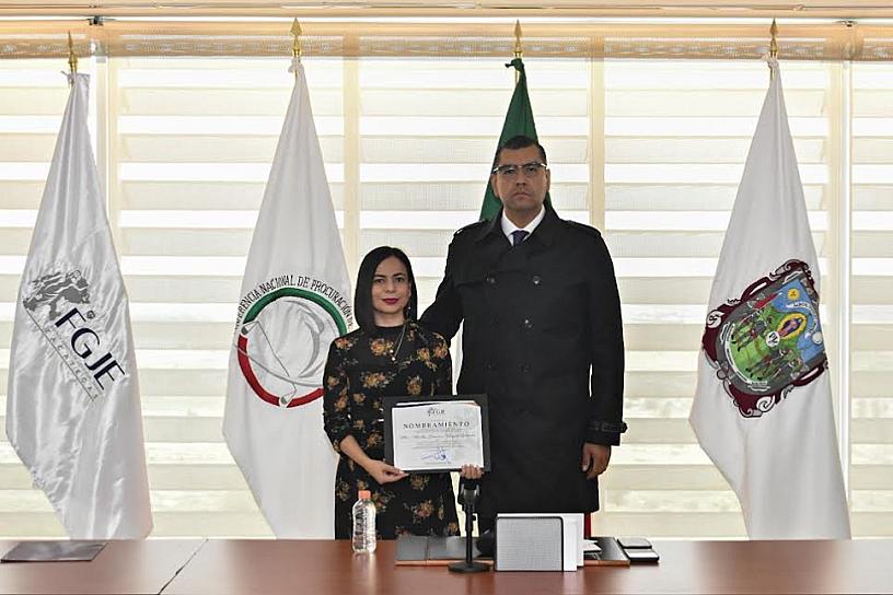 Martha Berenice Vázquez, nueva fiscal especializada en Atención de Delitos contra las Mujeres