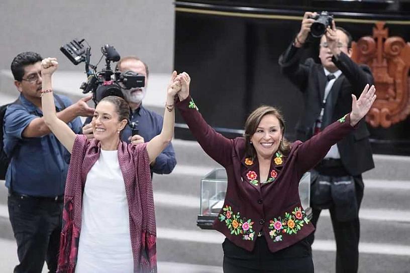 Rocío Nahle asume el cargo como gobernadora de Veracruz