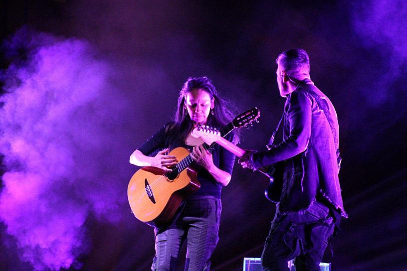 RODRIGO Y GABRIELA HECHIZARON CON SU MÚSICA A LOS ZACATECANOS 