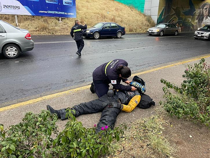 Rosario de accidentes en Zacatecas 