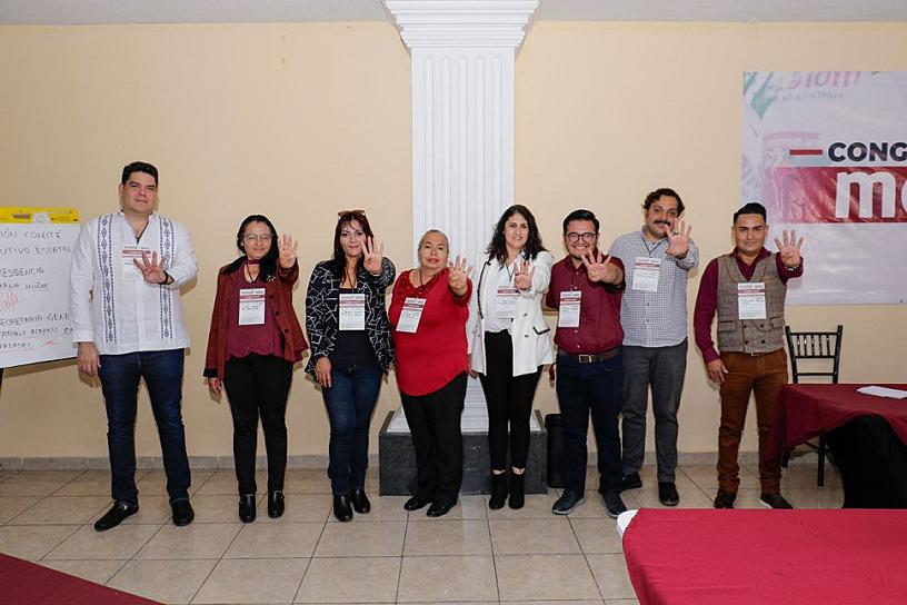 ROXANA MUÑOZ, NUEVA PRESIDENTA DE MORENA EN ZACATECAS