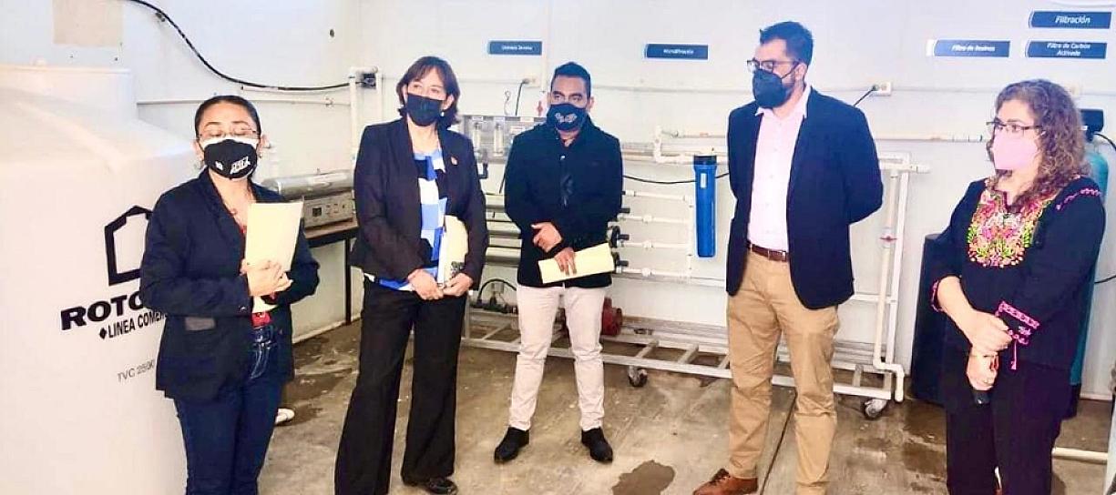 ABASTECERÁ PLANTA PURIFICADORA DE AGUA DE LA UACQ A CIENCIAS DE LA SALUD 