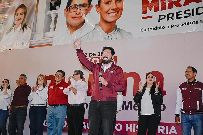 "SANTOS REPRESENTA LA NUEVA CARA DE LA POLÍTICA EN ZACATECAS": RICARDO MONREAL