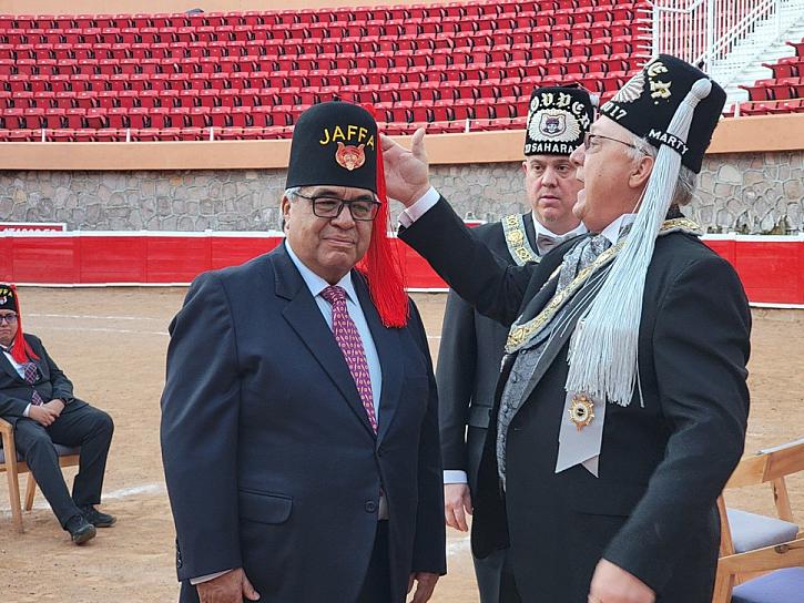 ÓSCAR RODRÍGUEZ, NUEVO MIEMBRO  DE JAFFA GROTTO ZACATECAS