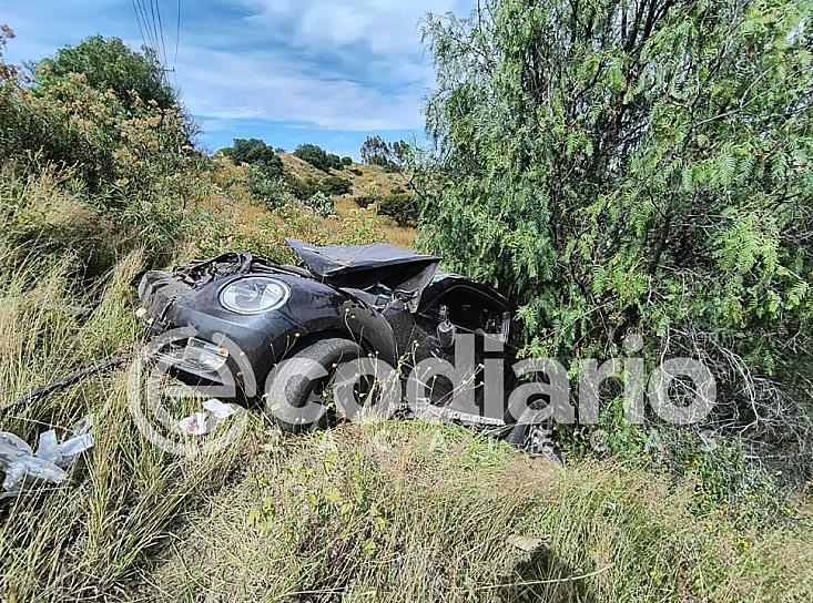 SE ACCIDENTAN 3 JÓVENES EN TRÁNSITO PESADO; UNO TERMINÓ EN EL HOSPITAL 