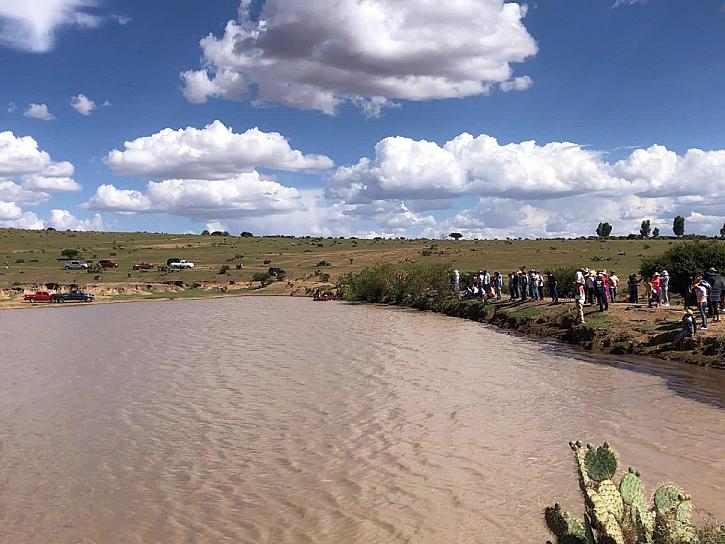 SE AHOGA NIÑO EN BORDO DE SOMBRERETE