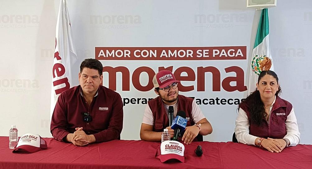 SEÑALA MORENA ANOMALÍAS EN INVITACIÓN DEL IEEZ A PRIMER DEBATE