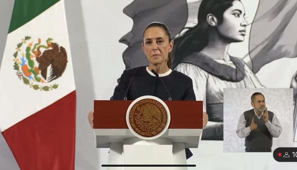 Señala Sheinbaum a armadoras EU como cómplices de crimen organizado