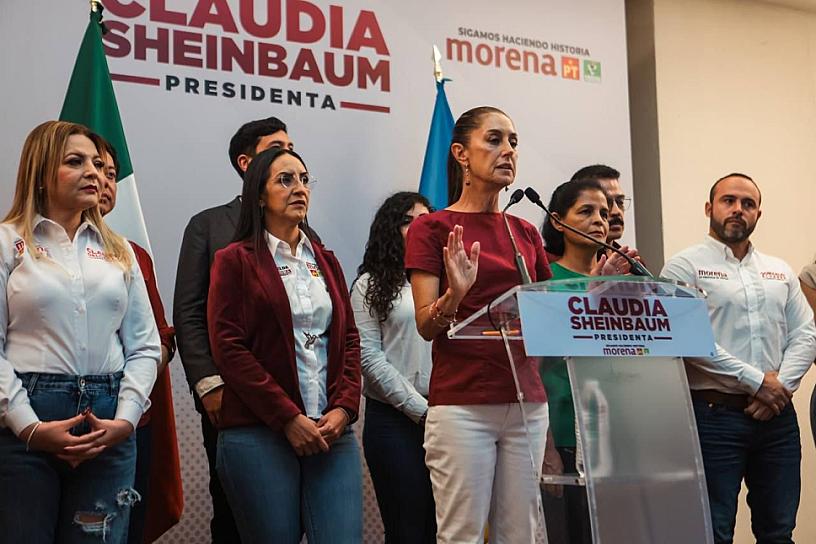 SE COMPROMETE CLAUDIA SHEINBAUM A LLEVAR SEGURIDAD A JALISCO 