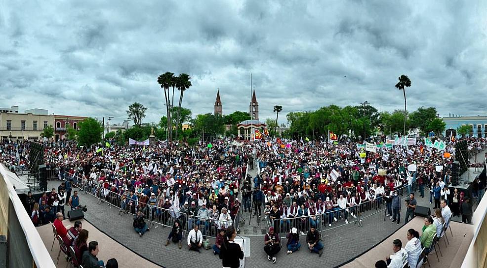 SE COMPROMETE CLAUDIA SHEINBAUM A LOGRAR EL ABASTECIMIENTO DE AGUA 
