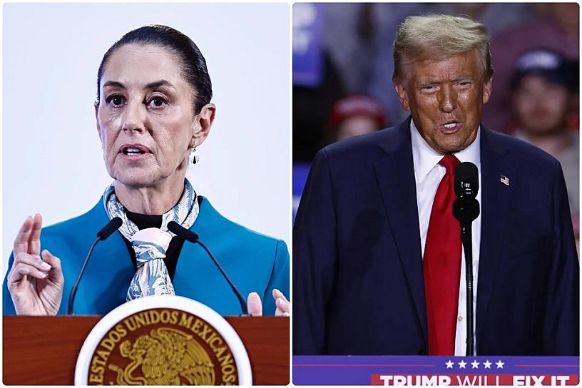 ABORDA SHEINBAUM TEMA DE LA FRONTERA CON TRUMP EN LLAMADA TELEFÓNICA