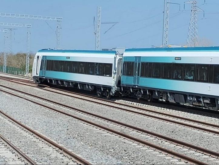 SE DESCARRILA EL TREN MAYA