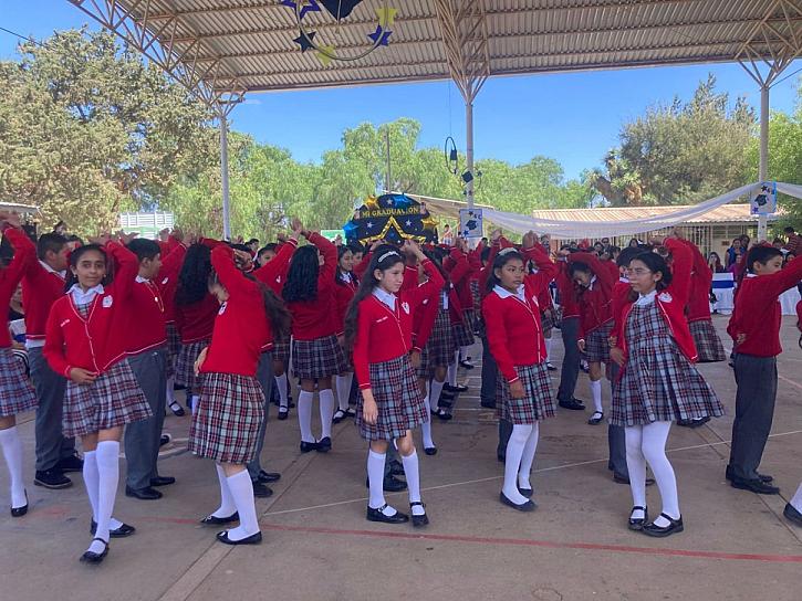 SE DESPIDEN 90 ALUMNOS DE SU PRIMARIA EN TACOALECHE