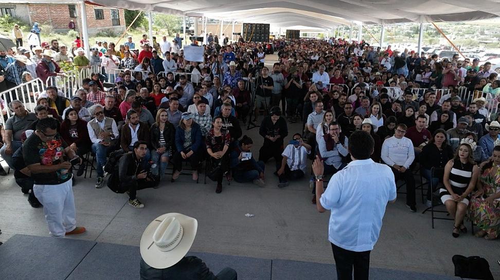 SE DESPIDE SAÚL MONREAL DEL AYUNTAMIENTO DE FRESNILLO; BUSCARÁ LLEGAR AL SENADO 
