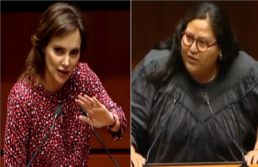 SE ENFRENTAN EN EL SENADO CITLALLI HERNÁNDEZ Y LILY TÉLLEZ  