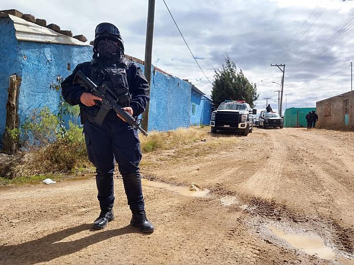 SE ENFRENTAN GRUPOS DELINCUENCIALES EN VILLA HIDALGO