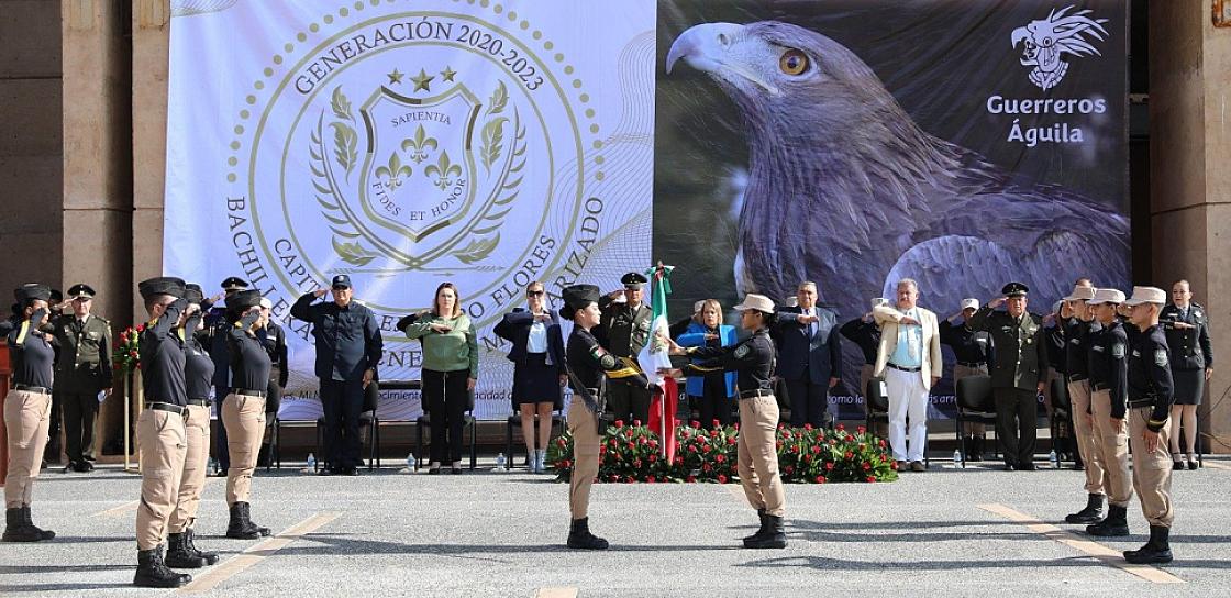 SE GRADÚAN 104 CADETES DE LA SEGUNDA GENERACIÓN DEL BGM