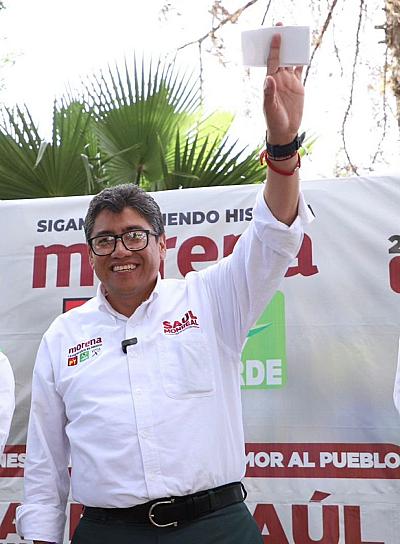 SEGURIDAD, CAMPO, AGUA Y CARRETERAS, PRIORIDADES EN MI AGENDA: SAÚL MONREAL 