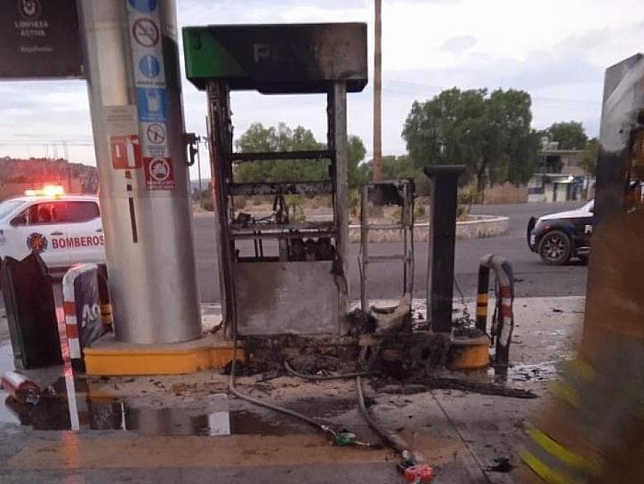 SE INCENDIA GASOLINERA EN LORETO