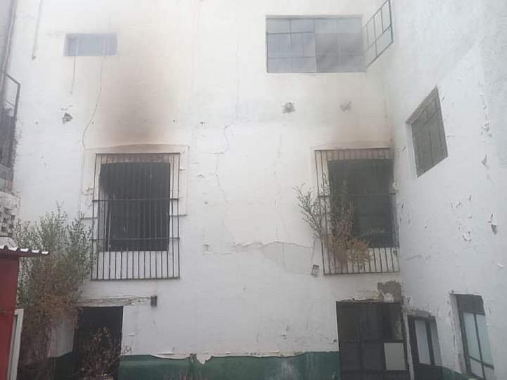SE INCENDIA INMUEBLE USADO COMO ESCUELA