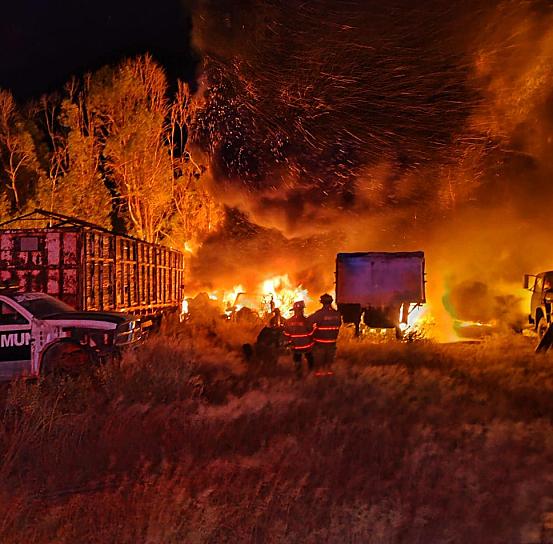 SE INCENDIA YONKE EN LA CAPITAL