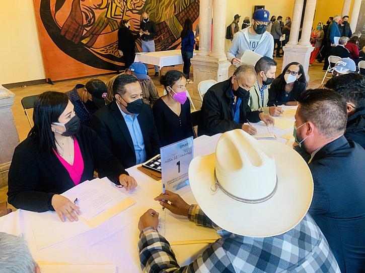    SE INTEGRAN EN JEREZ MESAS DE TRABAJO COPLADERT PARA LA REGIÓN 2 CENTRO SUR