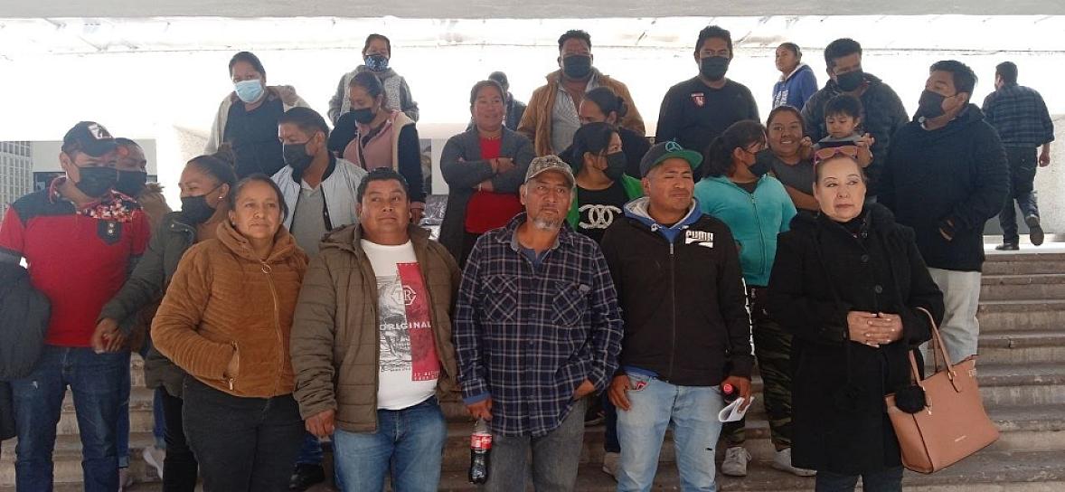 SE MANIFIESTAN COMERCIANTES DE GUADALUPE; PIDEN PERMISO PARA VENDER EN LA ALAMEDA 