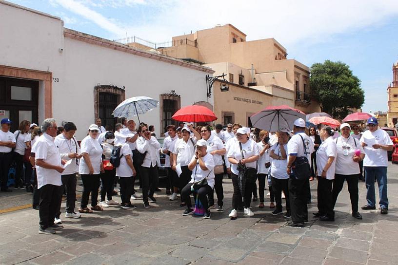 SE MANIFIESTAN JUBILADOS EN PODER JUDICIAL DE LA FEDERACIÓN