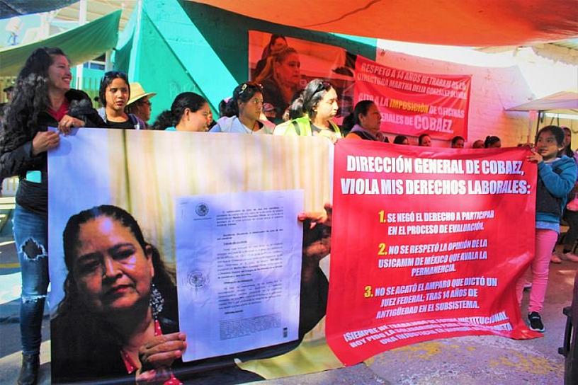 SE MANIFIESTAN PADRES DE FAMILIA DEL COBAEZ TRANCOSO; RECHAZAN CAMBIO DE DIRECCIÓN