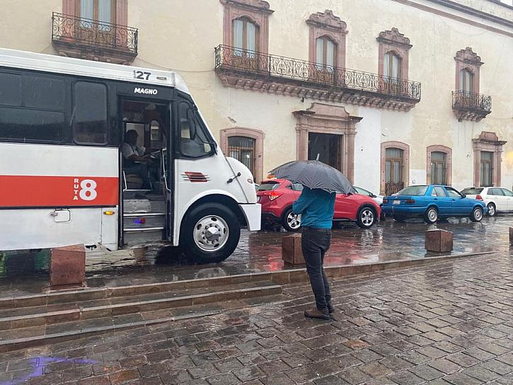 SE MANTIENE FUERZA DE TAREA GENARO CODINA EN ALERTA POR LLUVIAS EN ZACATECAS