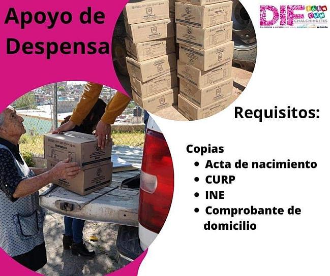 ABREN CONVOCATORIA PARA RECIBIR DESPENSAS 