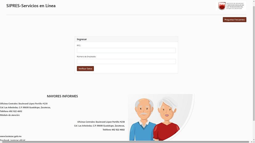 SE MODERNIZA ISSSTEZAC CON PLATAFORMA DIGITAL PARA PENSIONADOS Y JUBILADOS 