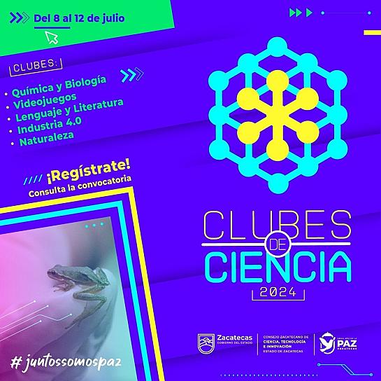 ABREN INSCRIPCIONES PARA LOS CLUBES DE CIENCIA 