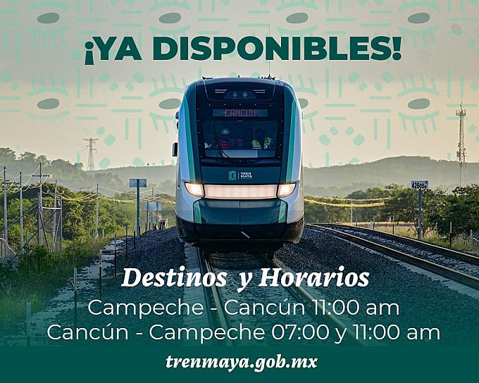 ABREN NUEVAS FECHAS PARA COMPRA DE BOLETOS DEL TREN MAYA 