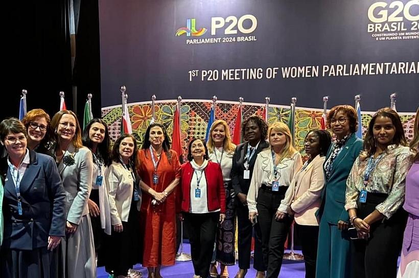 PARTICIPA AMALIA GARCÍA EN LA TERCERA REUNIÓN DE PARLAMENTARIAS DEL G20