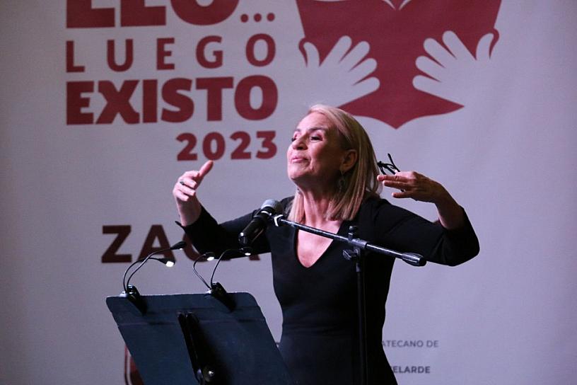 SE PRESENTA LETICIA PERDIGÓN COMO PARTE DE PROGRAMA A LA LECTURA 