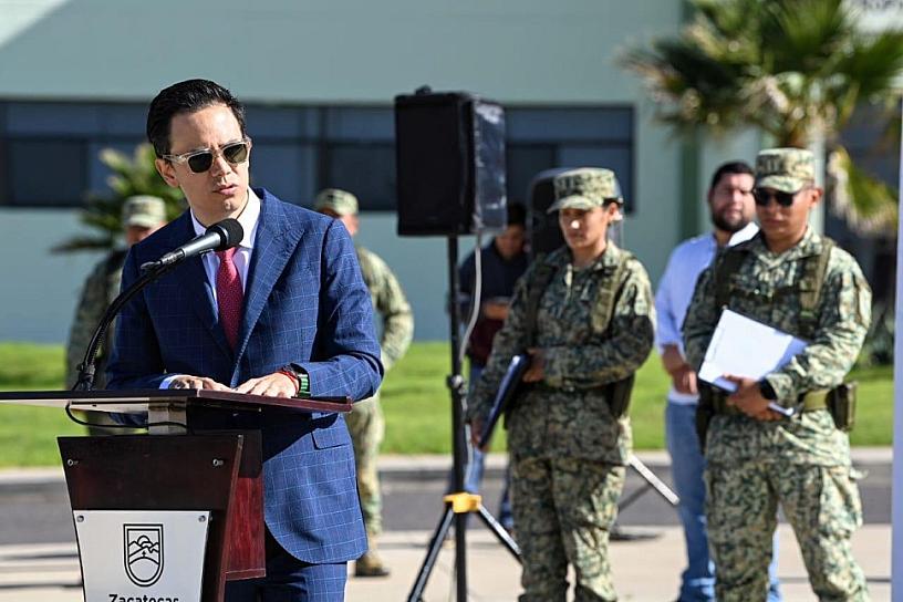 SE REDOBLARÁN ESFUERZOS PARA LA PAZ DE ZACATECAS: RODRIGO REYES