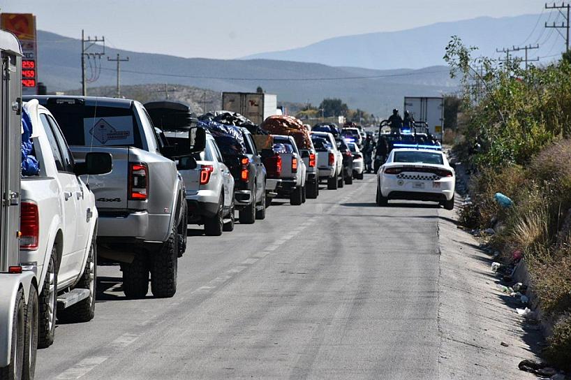 SE REFUERZA VIGILANCIA EN CARRETERAS POR LLEGADA DE MIGRANTES