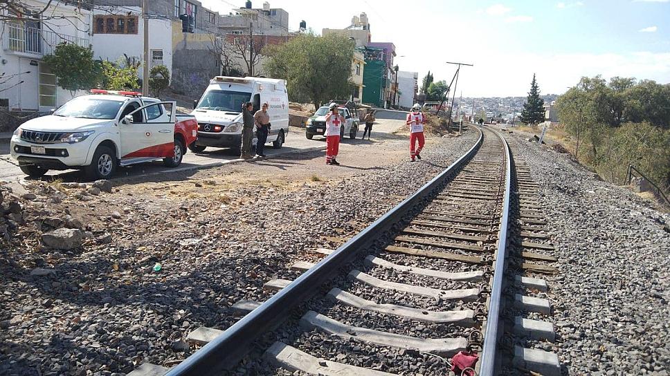 SE REGISTRA ACCIDENTE FERROVIARIO 