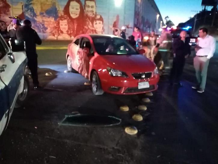SE REGISTRA CHOQUE MÚLTIPLE SOBRE EL EJE METROPOLITANO