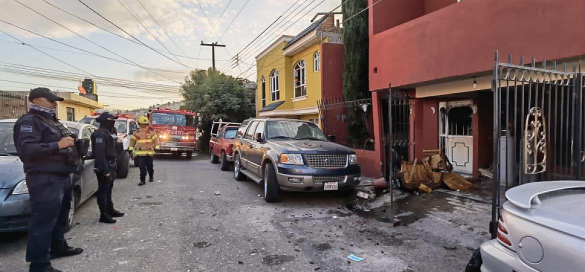 SE REGISTRA EXPLOSIÓN EN VIVIENDA EN GUADALUPE; LA CAUSA, ACUMULACIÓN DE GAS