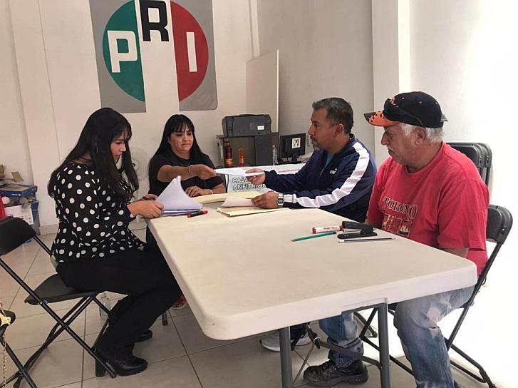 SE REGISTRAN FÓRMULAS PARA DIRIGIR COMITÉS DIRECTIVOS DEL PRI