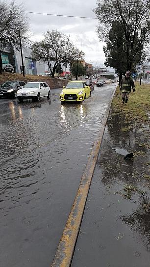 SE REGISTRAN INUNDACIONES EN LA ZONA CONURBADA 