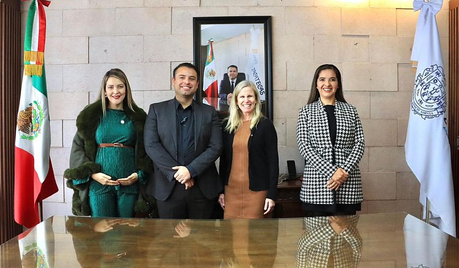Se reúne alcalde con la cónsul general de Estados Unidos en Monterrey