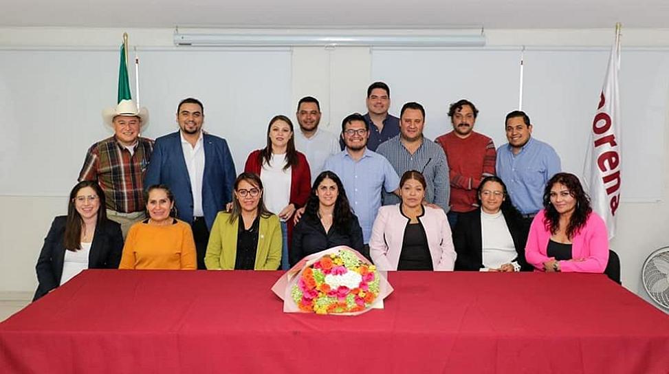 SE REÚNEN DIPUTADOS DE MORENA CON NUEVO COMITÉ EJECUTIVO ESTATAL 