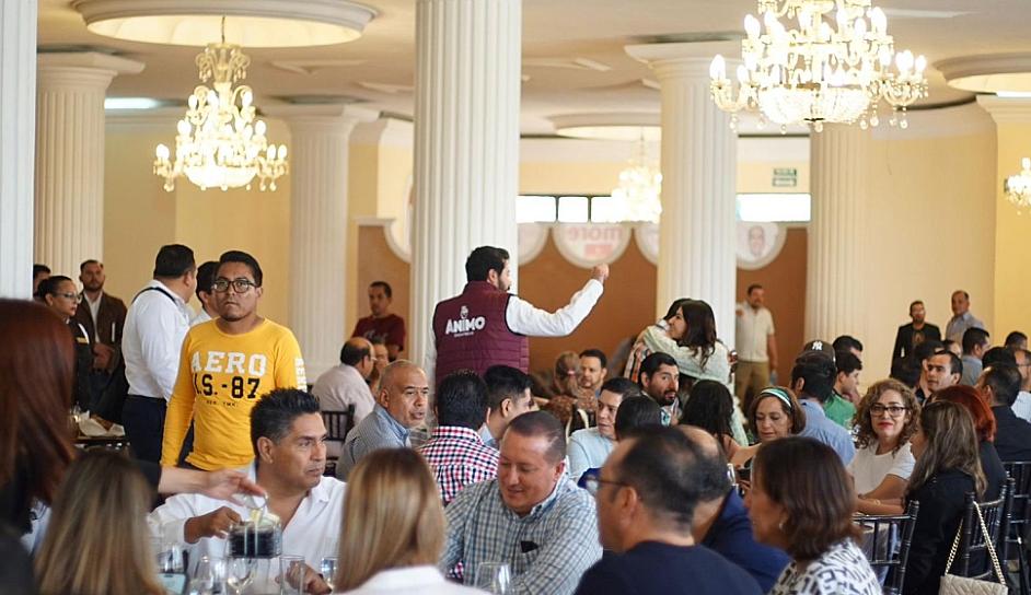 SE REÚNE SANTOS GONZÁLEZ CON COMUNIDAD CIENTÍFICA 