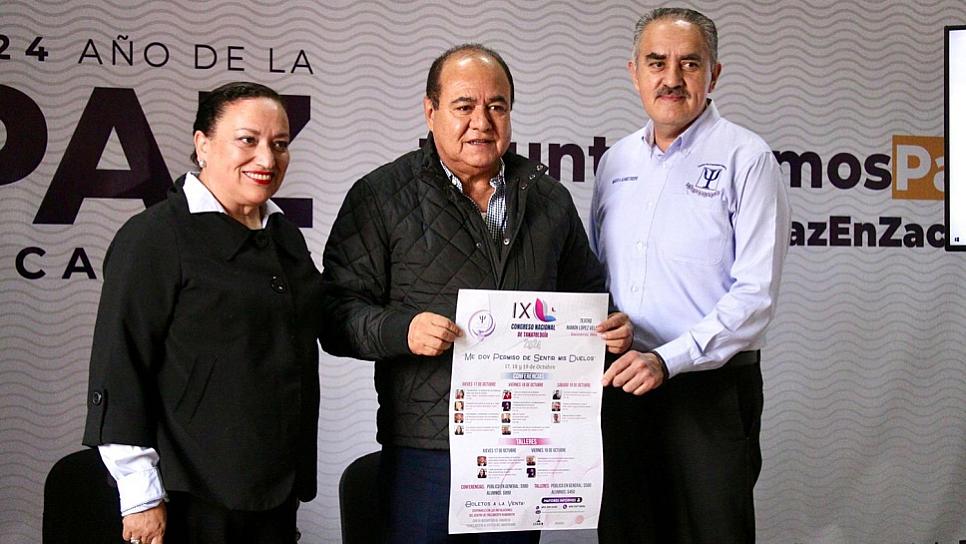 SERÁ ZACATECAS SEDE DEL IX CONGRESO NACIONAL DE TANATOLOGÍA 