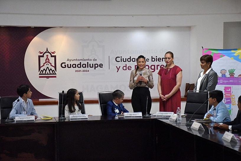 SESIONA PRIMER CABILDO INFANTIL DE GUADALUPE